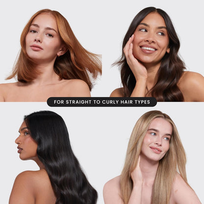 Tangle Teezer Chrome Ultimate Detangler Brush – Tear-Free Detangling for Kids' Tangle-Prone Hair, Easy-Grip for Parents