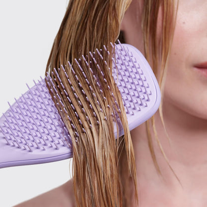 Tangle Teezer Fine Ultimate Detangler Brush – Kid-Friendly Gentle Hair Brush, Soft-Flex Teeth Prevent Scalp Scratching