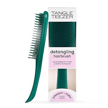 Tangle Teezer Ultimate Detangler Brush – Family Bathroom Everyday Brush, Soft Detangling for Kids and Parents Alike