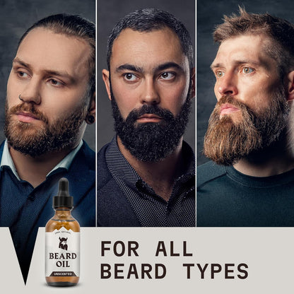 targets beard softening, itch relief, tame-down, and growth support in one product