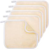 Tatuo Nylon Exfoliating Washcloth Bundle – Holiday Gift Basket Addition for Skincare Lovers, Dual-Side Body and Face Scrub Cloths
