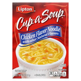 Lipton Cup-a-Soup Chicken Noodle Instant Soup – Streamlined Lunch Solution for Less-Is-More Kitchens, Real Broth