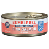 Bumble Bee Canned Salmon – Boneless Skinless Seafood for Picky Eaters and School Snacks