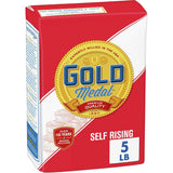 Gold Medal Self Rising Flour 5 lb – Versatile Home Kitchen Flour for Cookies, Pies, and Quick Breads