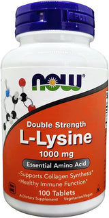 NOW Foods L-Lysine 1,000 mg – Clean-Label Amino Acid for the Intentional Home