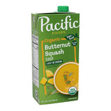 Pacific Foods Light in Sodium Butternut Squash Soup – Single-Ingredient-Forward Organic Soup, 32 oz