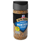 McCormick Grill Mates Lower Sodium Montreal Steak Seasoning for Weekend Cookouts, 10 oz Value Size for Heavy Grillers and Tailgates