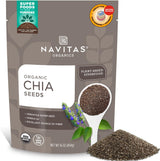 Navitas Organics Chia Seeds – Streamlined Pantry Refill in Neutral Bulk Packaging for Less Is More Homes