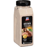 McCormick Brown Gravy Mix 21 oz – Better-For-You Gravy Mix Made with McCormick Spices for Clean Family Meals