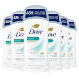 Dove Deodorant Stick – Family-Safe Sensitive Skin Formula, Moisturizer-Rich and Alcohol-Free