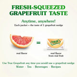 True Citrus Grapefruit Sachet Packets – Daily Hydration Ritual for Clean Living, Zero Calorie Water Flavoring