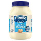 Hellmann's Light Mayonnaise 30 oz – Pantry Staple for Packing Lunches, Wraps, and After-School Snacks