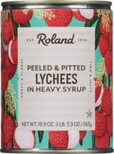 Roland Whole Pitted Lychees 20 oz – Clean-Ingredient Snack for Mindful Meal Prep