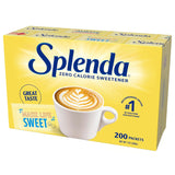 SPLENDA Zero Calorie Sweetener Packets – Intentional Kitchen Staple, One Packet Equals Two Teaspoons of Sugar with Zero Aftertaste