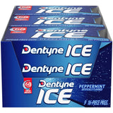 Dentyne Ice Winter Chill Sugar-Free Chewing Gum – Diabetic-Friendly Sugar-Free Mint for Mindful Snacking