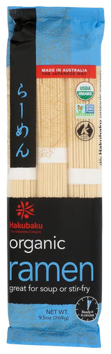 Hakubaku Organic Ramen Noodles, 9.5 oz – Quick Dorm and Breakroom Lunch Solution