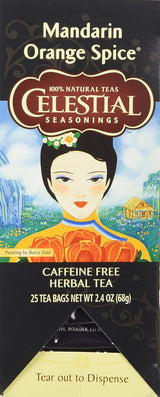 Celestial Seasonings Caffeine Free Chamomile Herbal Tea for Soothing Stress Relief After a Long Day