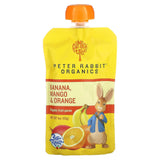Peter Rabbit Organics Tropical Puree Pouch – Resealable and Preservative-Free Snack for Diaper Bag