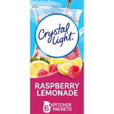 Crystal Light Raspberry Lemonade Powdered Packets – Thoughtful Care Package Gift for Diabetics and Keto Dieters