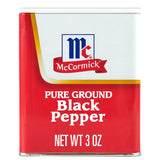 McCormick Pure Ground Black Pepper – Gourmet Pantry Gift Set Staple for Birthdays and Housewarmings