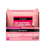 Neutrogena Salicylic Acid Facial Wipes – Mindful Evening Cleanse for Oily Skin, Twin Pack of 25 Resealable Pouches