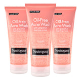 Neutrogena Oil-Free Salicylic Acid Acne Wash – Pink Grapefruit Vitamin C Cleanser for a Calming Bathroom Wellness Ritual