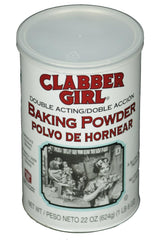 Clabber Girl 22 oz Bulk Baking Powder – Bake Sale Ready Supply for Church and Community Organizers