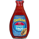 Ortega Salt-Free Taco Sauce – One-Bottle Condiment for Streamlined Home Cooking