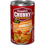 Campbell's Chunky Soup Jambalaya – Road Trip Pantry Lunch for Camping & Backpacking, 18.6 Oz