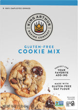 King Arthur Gluten-Free Cookie Mix – Birthday Present for the Home Baker Who Avoids Gluten, Versatile Cookie Mix