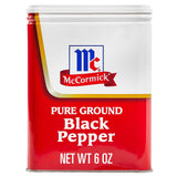 McCormick Pure Ground Black Pepper – Gourmet Pantry Gift Set Staple for Birthdays and Housewarmings