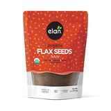 Elan Organic Flax Seed, 9.7 oz Resealable Pack of 2 – Housewarming Gift for Whole-Food Pantry Enthusiasts