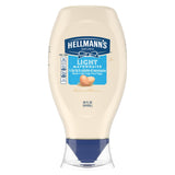 Hellmann's Light Mayonnaise Squeeze Bottle – Family-Sized Creamy Spread for Kid Snacks, Sandwiches, and Quick Meals