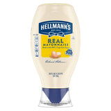 Hellmann's Real Mayonnaise Squeeze – Travel Friendly Mayo for Camping, Tailgates, and Outdoor Sandwich Prep, 20 oz