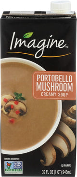 Imagine Creamy Portobello Mushroom Soup – Thermos-Friendly Lunch Between Meetings