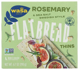 Wasa Swedish Crispbread Thins Sesame – Hearty Whole Grain Crunch with Simple Recognizable Ingredients for Clean Eating