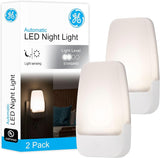 GE Plug-in Night Light 2-Pack – Practical Holiday Gift for Parents and Grandparents