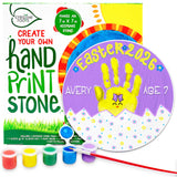 Creative Roots Ceramic Garden Stone Kit – Durable Outdoor Decor for Front Porch, Patio and Backyard Landscaping