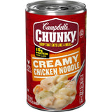 Campbell's Chunky Creamy Chicken Noodle Soup – Quick Lunch for Home Office Days, No Prep Required