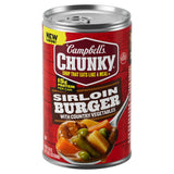 Campbell's Chunky Texas-Style BBQ Burger Soup – Backcountry & Campsite Heat-Up Lunch, 18.8 oz Single Can
