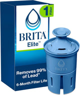 Brita Elite Water Filter – Intentional Home Hydration Upgrade, BPA-Free Housing with 6-Month Filter Life Indicator