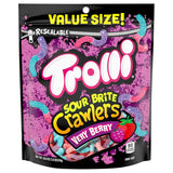 Trolli Sour Brite Crawlers Gummy Worms 28.8 oz - Retro Nostalgia Candy Gift for Adults, Movie Night Hostess Present, and Sweet Surprise for Him