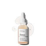 The Ordinary Lactic Acid 5% + Hyaluronic Acid 2% – Soothing Acid Serum for a Hydrating Nighttime Skin Reset on the Nightstand