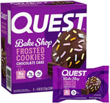 Quest Nutrition Frosted Protein Cookies – Road Trip Cupholder Snack for Active Travelers, Individually Wrapped Protein Cookie
