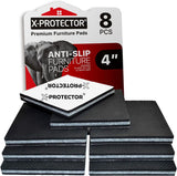 X-PROTECTOR Non Skid Furniture Pads 3" – Anchor Sofas and Armchairs in Playrooms and Kids' Bedrooms
