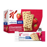 Special K Bar Pastry Crisps, Strawberry – Non-Perishable Strawberry Treat for Camping and Hiking Packs