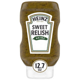 Heinz Sweet Relish, Squeezable 12.7 fl oz Bottle for Picky Eaters and Weekend Family Lunches