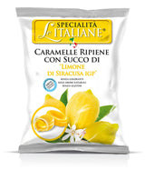 Serra Le Italiane, Real Lemon Centered Hard Candy – Plant Based Friendly Digestif Alternative for the Wellness Focused Pantry
