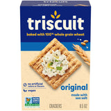 Triscuit Original Whole Grain Wheat Crackers – Uncluttered Clean-Label Snack for Less-Is-More Pantry Curation