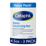 Cetaphil Face and Body Bar – Soap Free Calming Cleanser for Nightly Sensitive Skin Routine